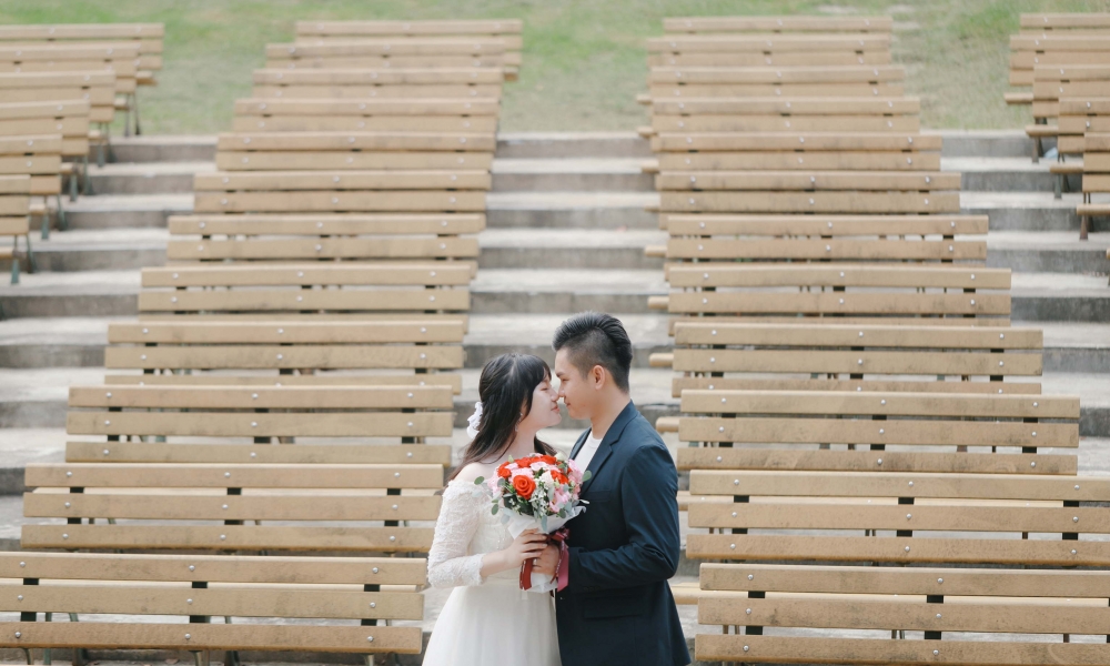 《台北結婚登記紀錄》自然而然的甜蜜感受/臺北市大安區戶政事務所、大安森林公園