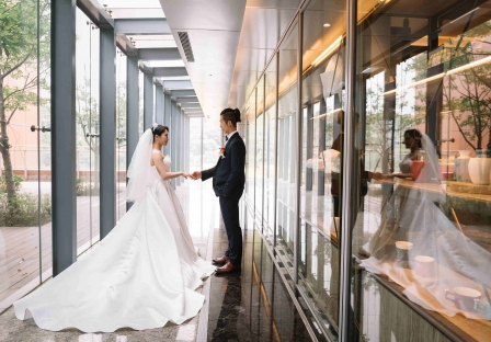 《台北婚禮攝影》婚禮中最甜的瞬間/台北六福萬怡酒店