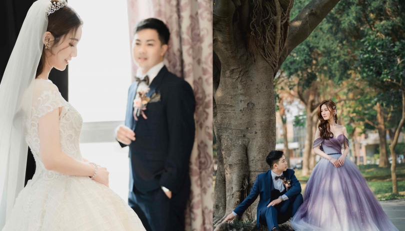 《台中婚禮攝影》凝視幸福的溫暖眼神/新天地崇德旗艦店