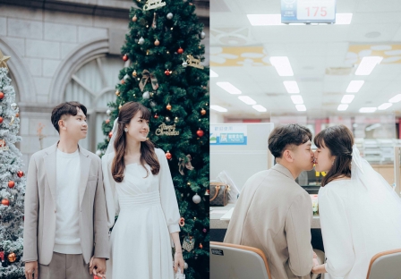 《台北結婚登記攝影紀錄》我們的結婚登記，好甜/台北市士林區戶政事務所、大同大學