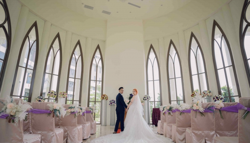 《台中婚禮攝影》幸福就是妳在我身旁/臻愛花園飯店