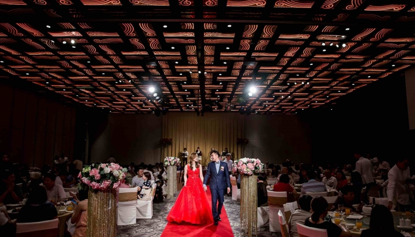 《台南婚攝》紅毯之上幸福之中/台南晶英酒店