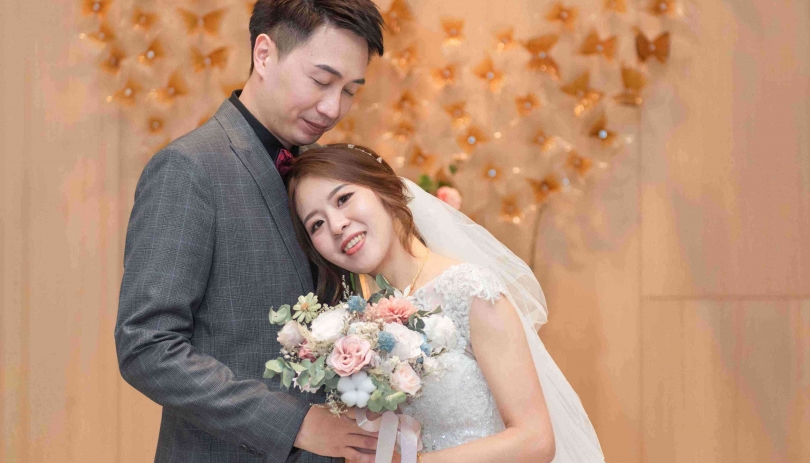 《台北婚攝》婚禮中最美的依偎/格萊天漾大飯店
