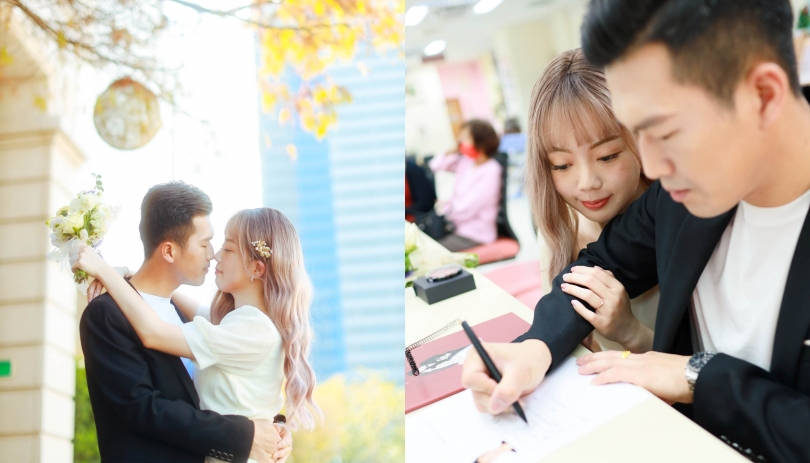 《台中結婚登記攝影紀錄》讓結婚登記紀錄都是我倆的幸福展演/臺中市南屯區戶政事務所、臺中國家歌劇院