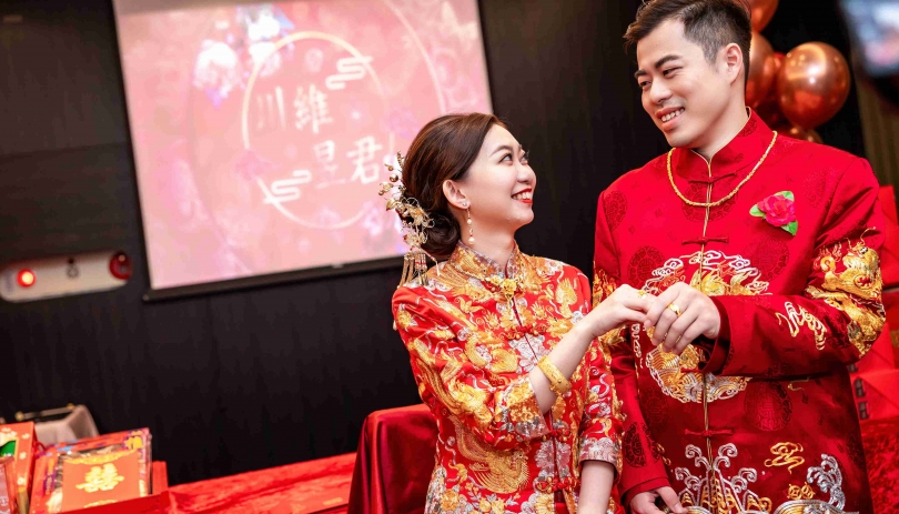 《苗栗婚禮攝影》古樸風中幸福漾/尚順君樂飯店