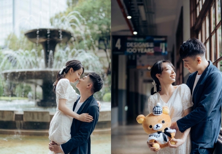 《台北結婚登記攝影紀錄》結婚登記～幸福的預演/臺北市信義區戶政事務所、松山文創園區
