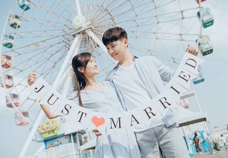 《台北結婚登記紀錄》於我倆婚戒上躍動的幸福/台北市士林區戶政事務所、臺北市兒童新樂園