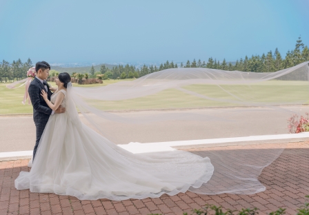 《苗栗婚禮攝影》幸福飄逸的模樣就是甜/全國花園鄉村俱樂部